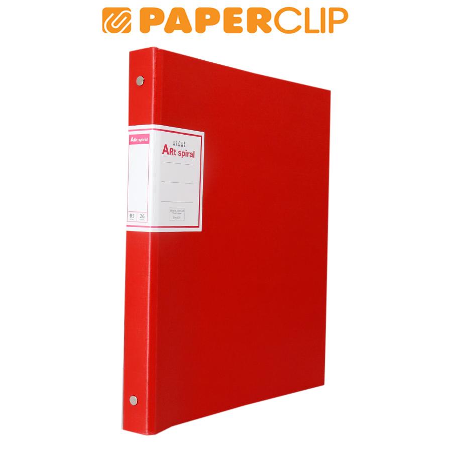 

FILE NOTE B5 MARUMAN ART SPIRAL F118-01 RED