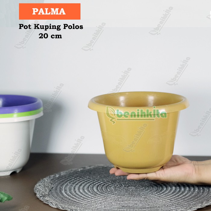 Pot Bunga-Tanaman Kuping 20cm (Palma)