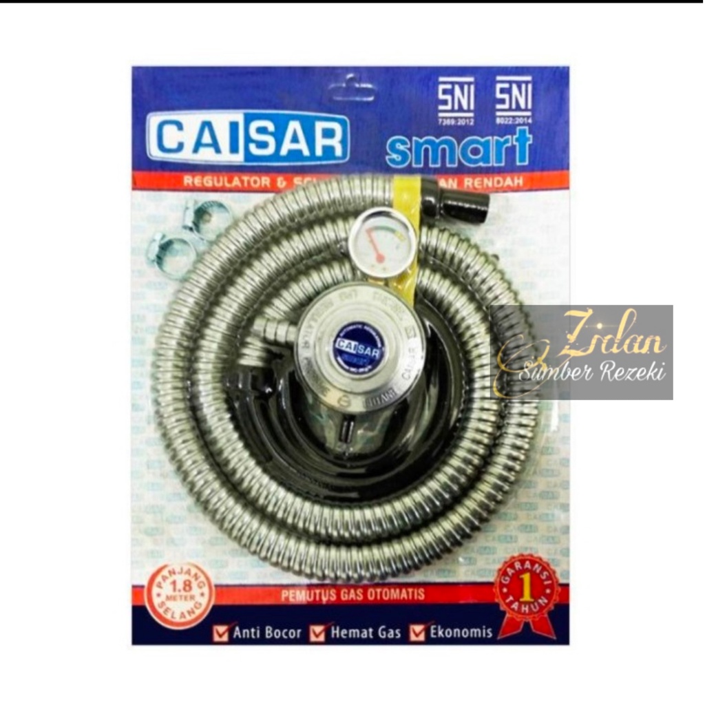 Regulator Gas Meter Selang / Regulator Gas LPG Meter Selang Caisar
