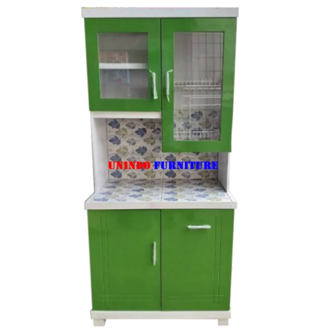 LEMARI DAPUR KITCHEN SET KAYU 2 PINTU HIJAU