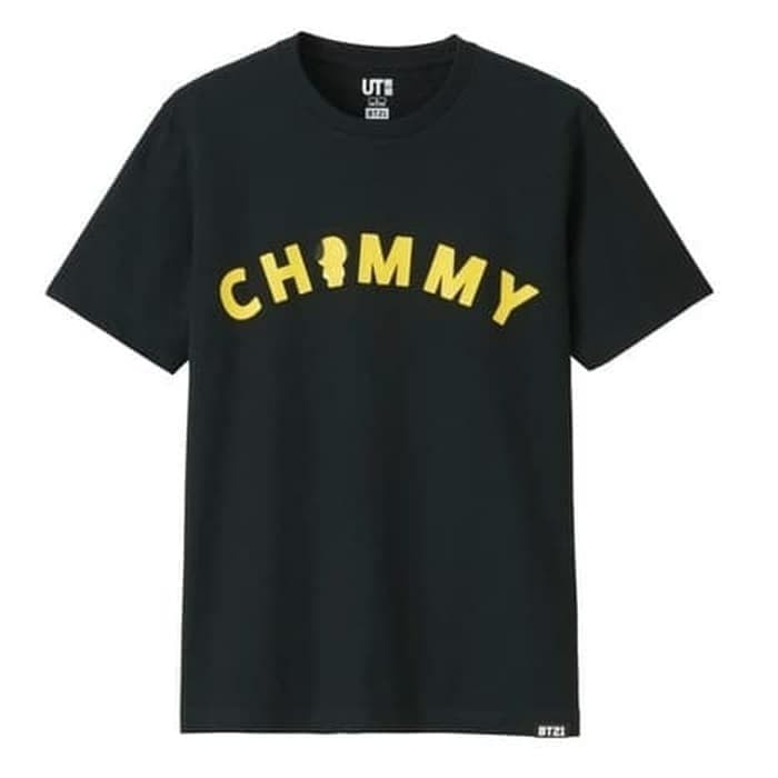 T-SHIRT / Kaos UT Uni Glo BT21 Chimmy LINE Original Authentic