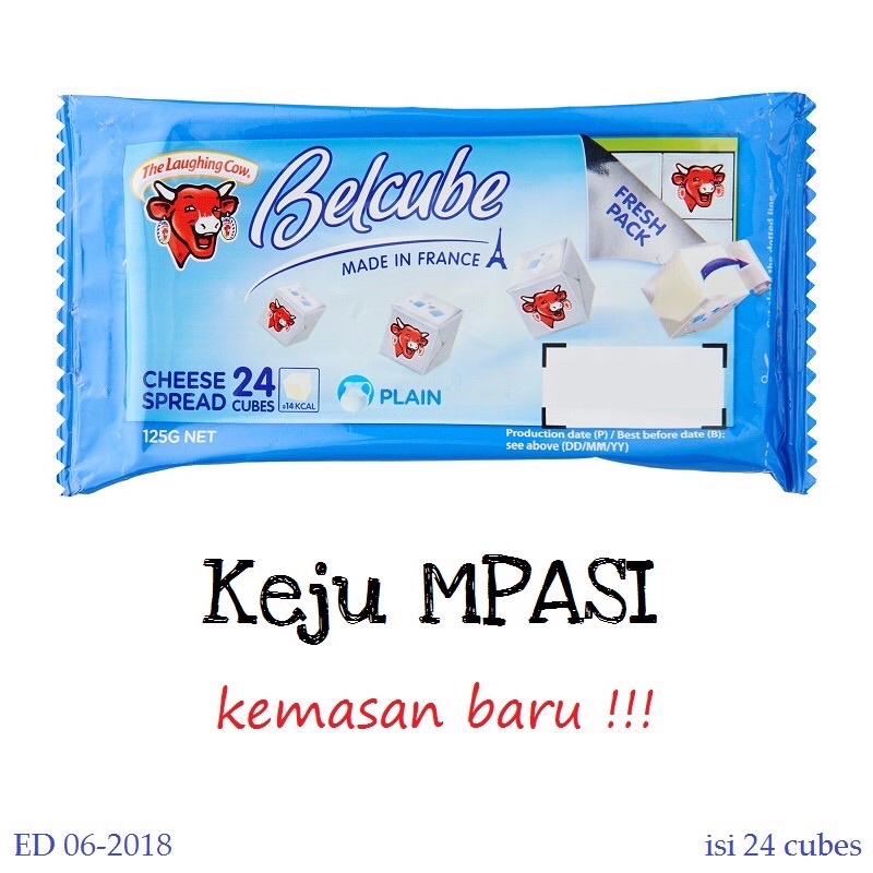 PROMO BELCUBE CHEESE / KEJU MPASI , KEJU UNTUK BAYI