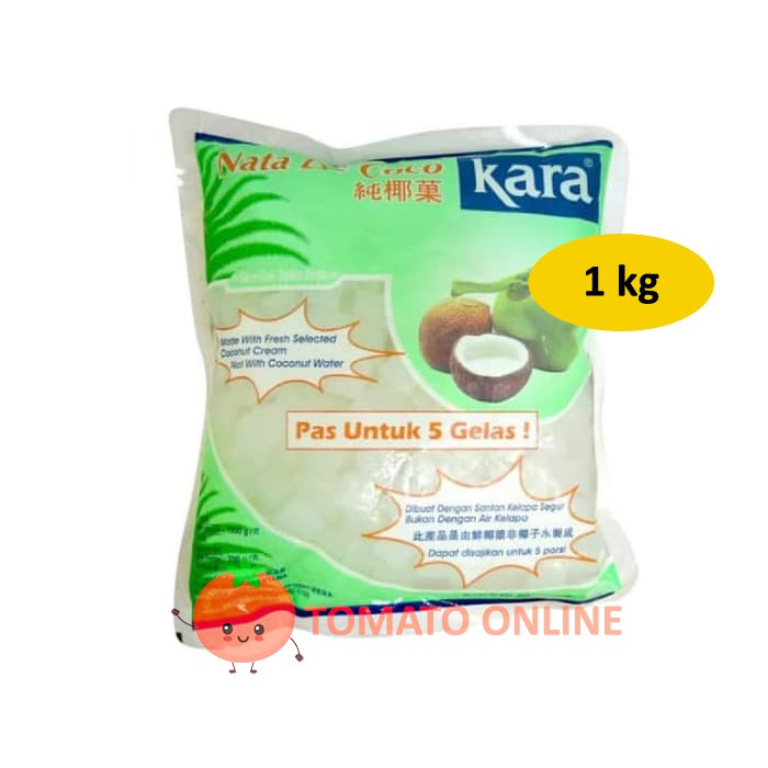 Kara Nata de Coco 1 kg / 1kg / 1000 gr gram g / 1000gr | Shopee Indonesia