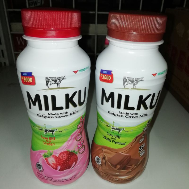 

Milku Susu Botol 200 Ml