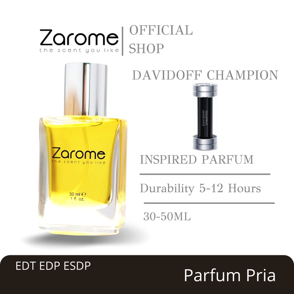 Zarome Parfum Pria Aroma Davidoff Champion