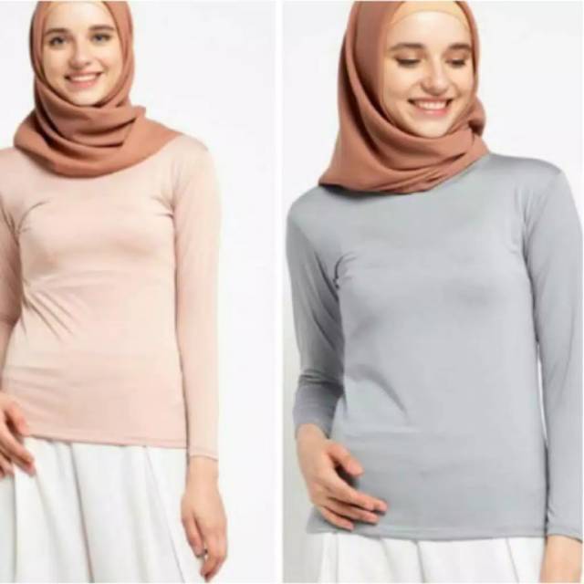 KAOS PANJANG INNER POLOS // MANSET DALAMAN GAMIS