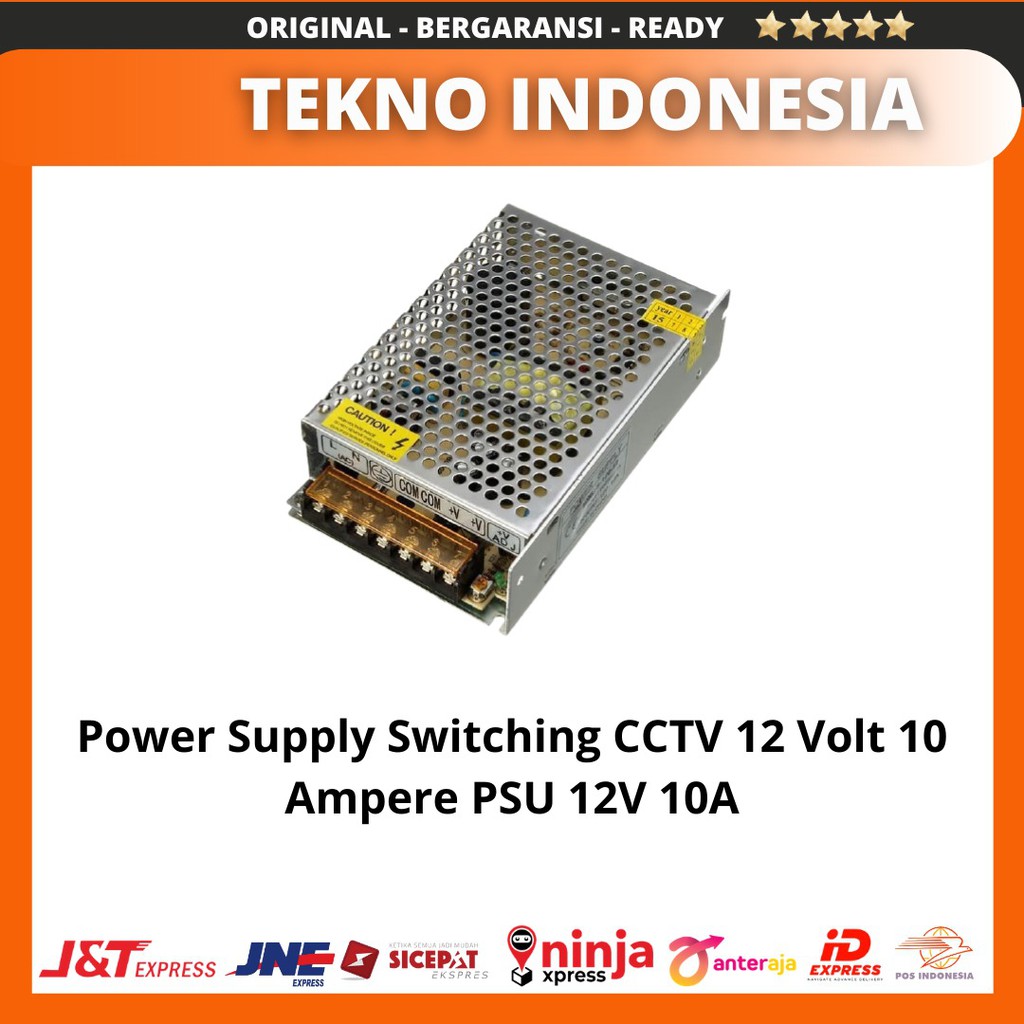 Power Supply Switching CCTV 12 Volt 10 Ampere PSU 12V 10A | Shopee