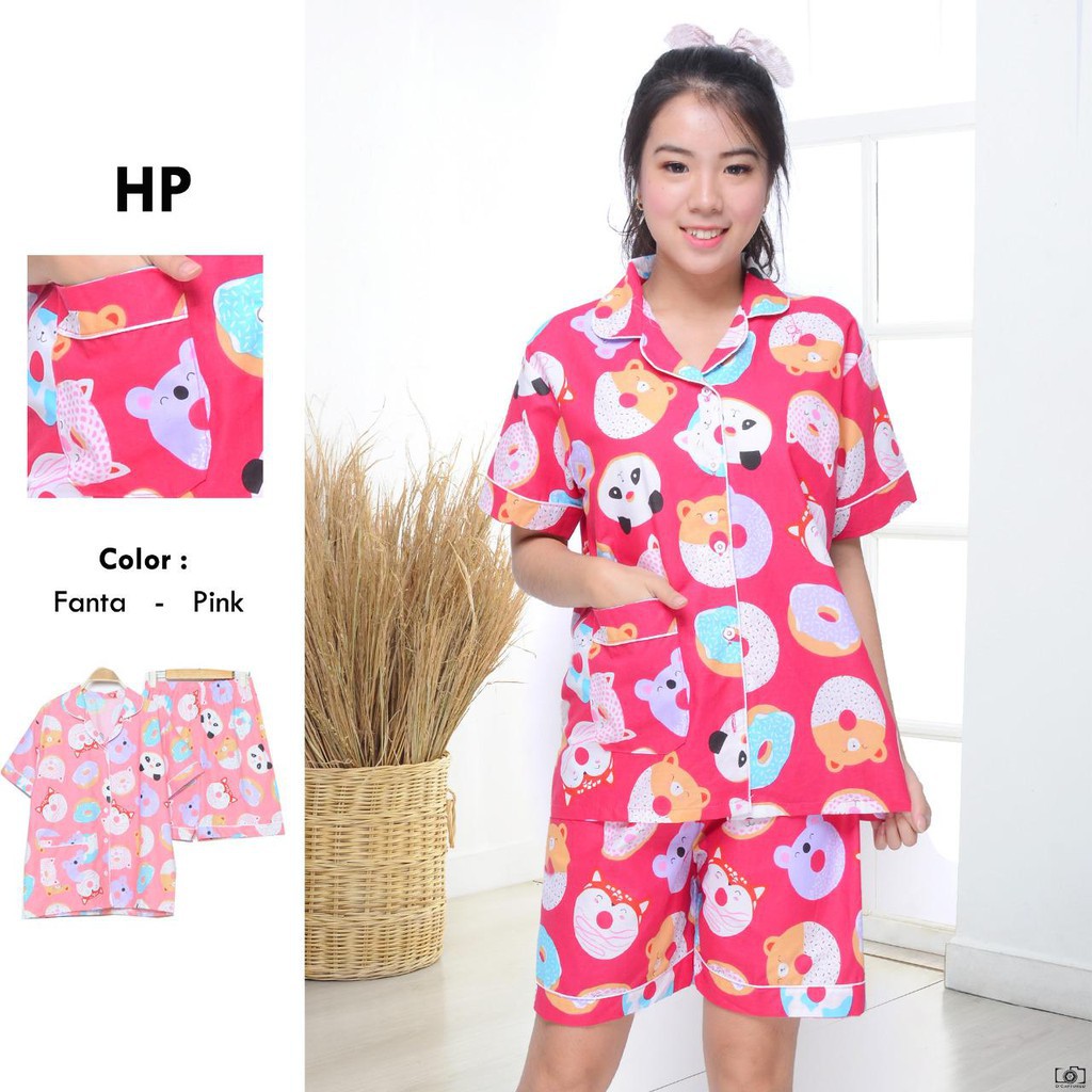 Piyama PP JUMBO Celana panjang Lengan panjang Bajutidur Baju Tidur Wanita Dewasa TERBARU