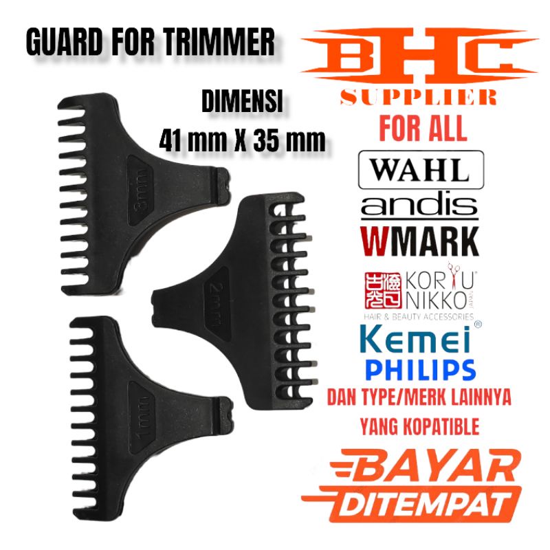 GUARD FOLL ALL TRIMMER MESIN CUKUR RAMBUT SEPATU UKURAN ATTACEMENT