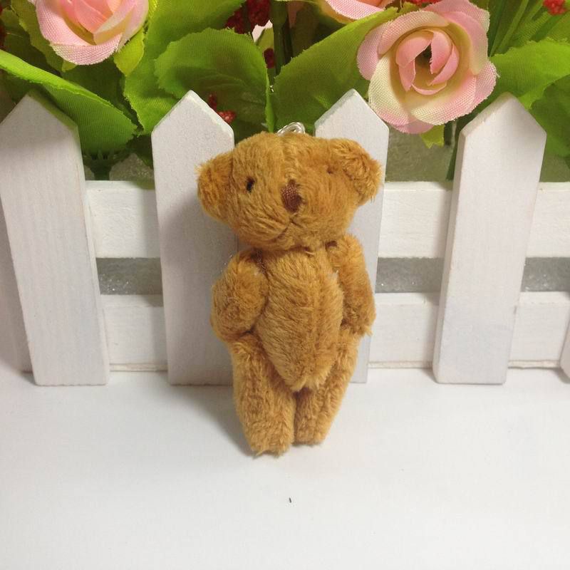 6cm Mini Cute Plush Toy Tiny Rabbit Bear Doll DIY Creative Pendant