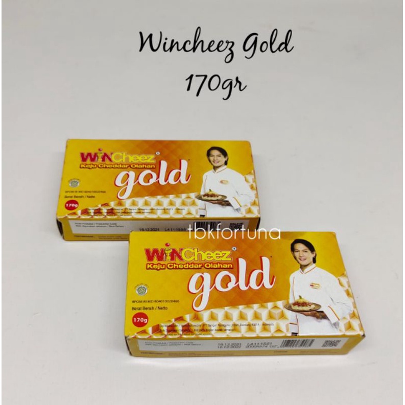 

Keju Cheddar Wincheez Gold 170gr