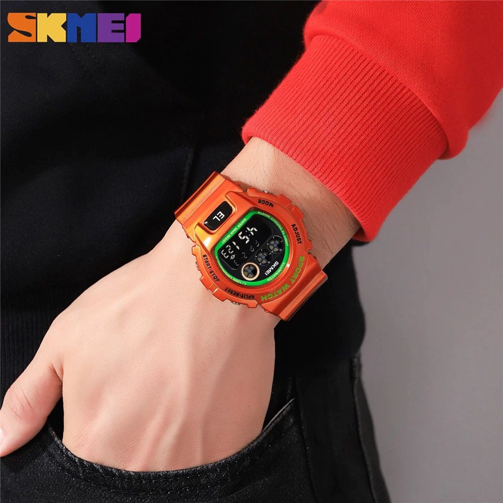 SKMEI 1813 Jam Tangan Pria Digital Anti Air Shockproof 5 ATM WATCHKITE WKOS