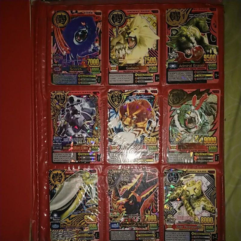 Animal kaiser rare card collector (cocok buat kolektor)