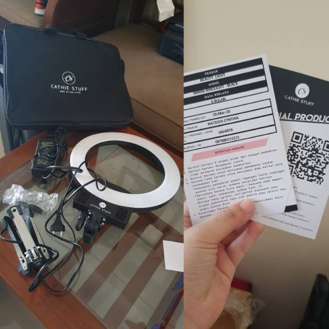 Preloved MiniBi Ringlight Cathie Stuff