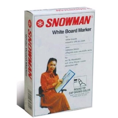 

Spidol Snowman BG12 White Board