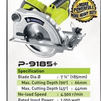 Circular Saw 7" Prescott P-9185 Mesin Gergaji 7" Mesin Potong Kayu
