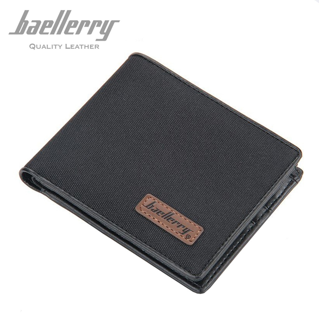 BAELLERRY D1869 Dompet Pria Bahan Kulit PU Leather Premium WATCHKITE WKOS