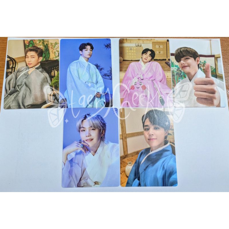 [Ready] Official BTS MPC Dalmajung Mini Photocard Taehyung Special PC SPC Jimin Yoongi Seokjin Jungk