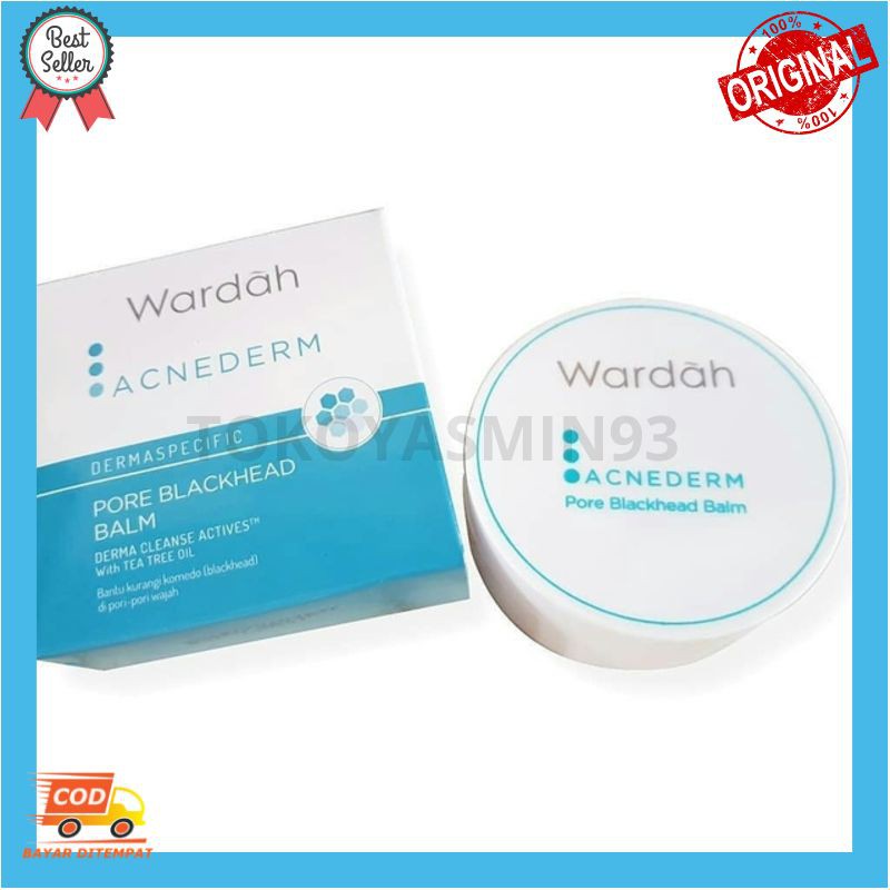 Wardah Acnederm Pore Blackhead Balm 20 g Murah