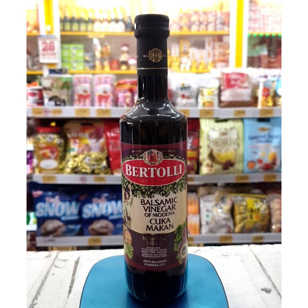 

Balsamic vinegar Bertolli Cuka Anggur 500ml