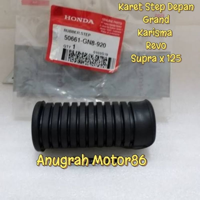 50661-GN8-920 Karet barstep depan Astrea Grand Prima ori AHM