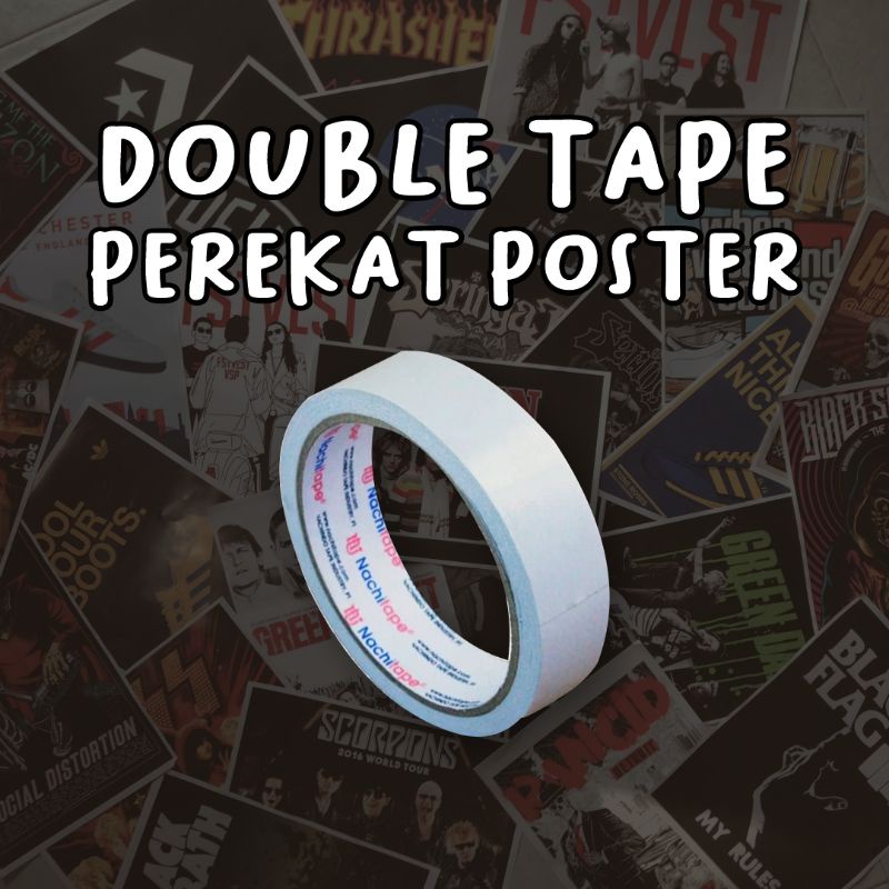 

Perekat Poster Double Tape 1 Gulung