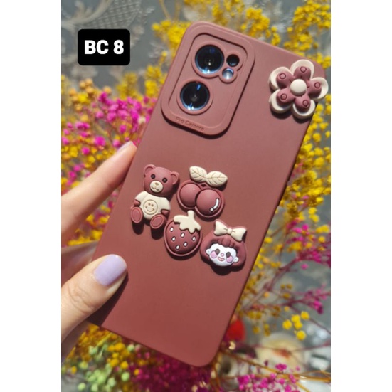 BC Softcase PRO Camera 3D bear cookies  Y17 Y15 Y11 Y12 Y95 Y91 Y93 Y20 Y12s Y20i Y20s Y75 V23 E