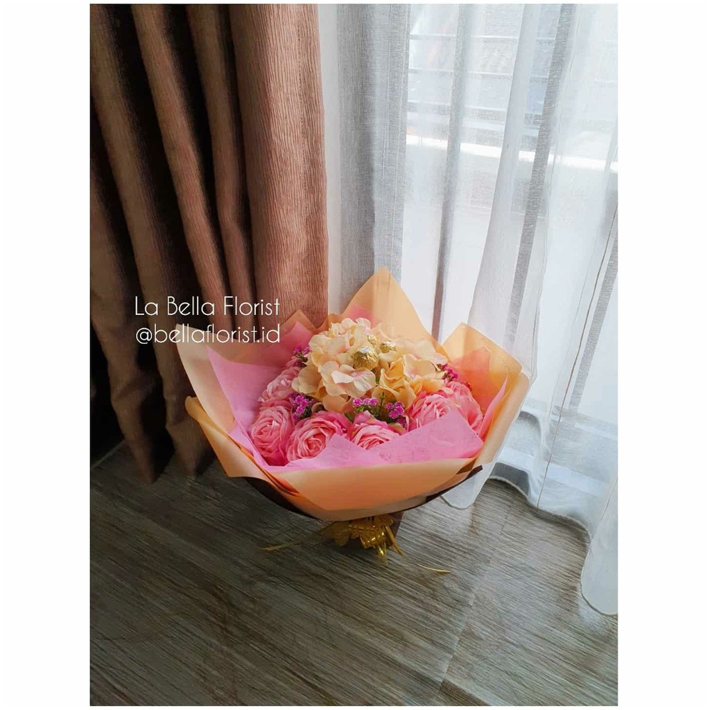 VALENTINE BOUQUET  BUNGA BUNGA VALENTINE - VALENTINE CHOCOLATE - KADO MEWAH VALENTINE DAY