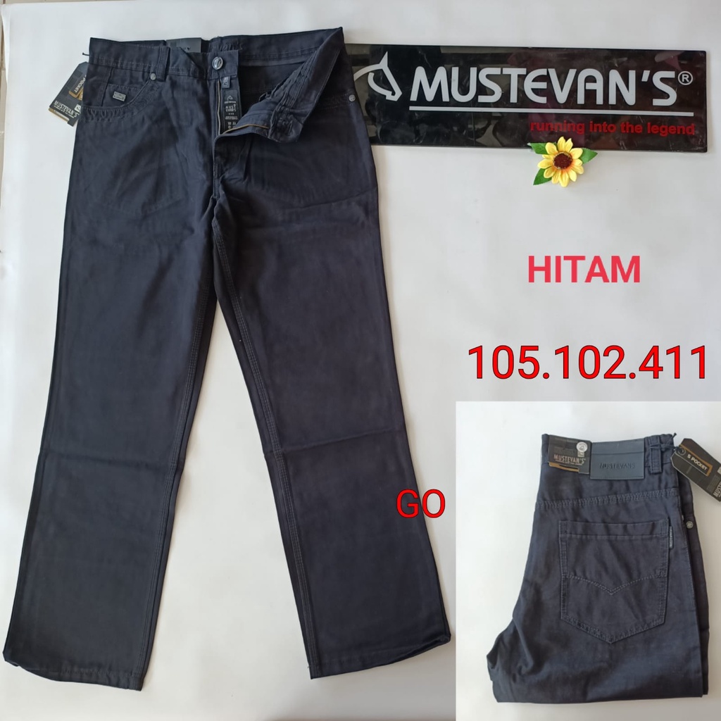 gof 28-33 MUSTEVANS CELANA POCKET Panjang Pria (Harga Promosi) Celana Casual Panjang Bahan Chinos Semi Import Halus