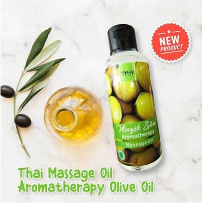 THAI MINYAK RAMBUT KEMIRI - URANG ARING - OLIVE OIL ZAITUN 125ML