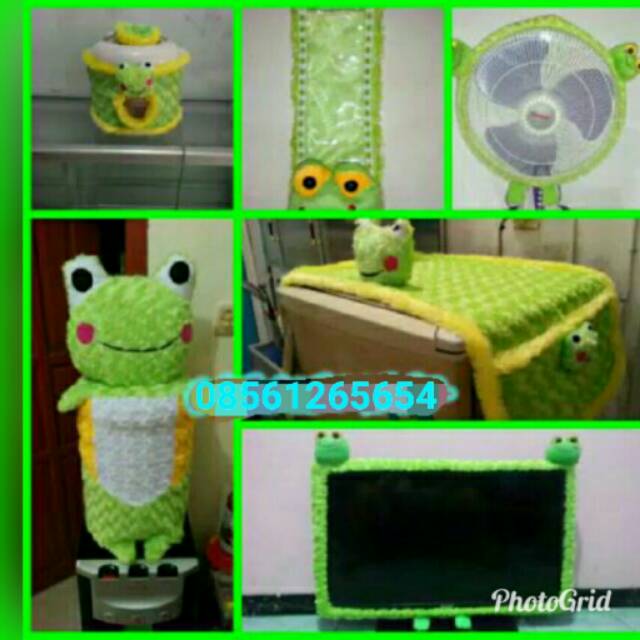 Homeset 6in1 karakter keropi