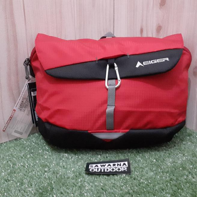 ✪ BIG SALE TAS SLEMPANG COWOK✪ TAS EIGER KANAWA SHOULDER BAG 6L - RED ,TAS SLEMPANG TAS COWOK