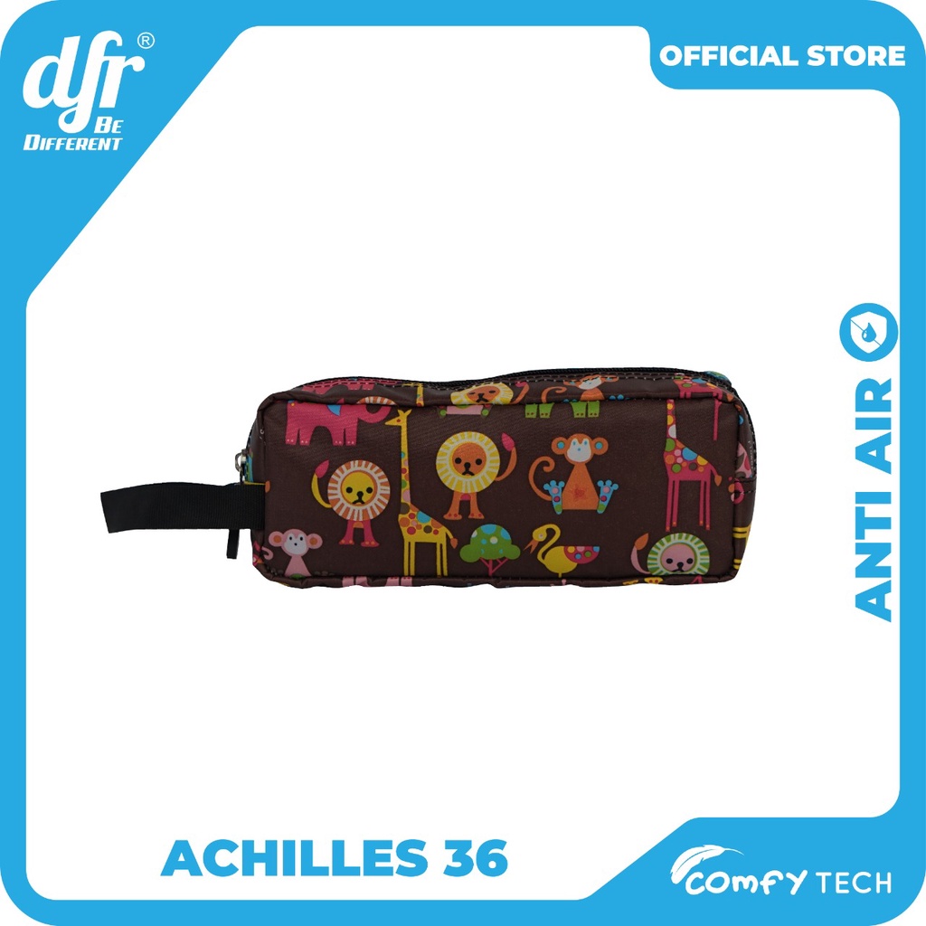 

DFR Achilles Tempat Pensil Tempat Makeup Pouch Serbaguna 1 Resleting