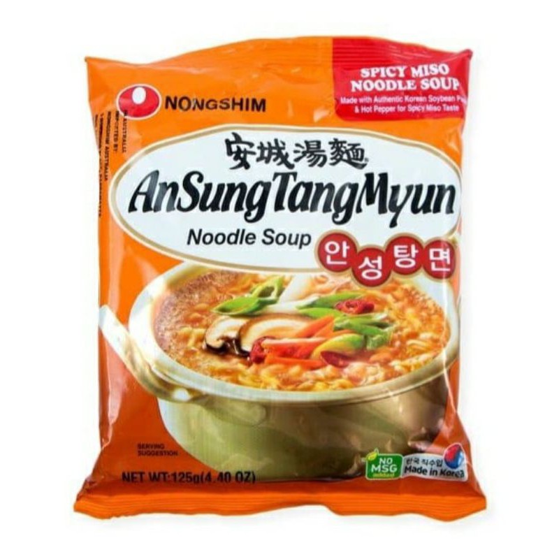 

Nongshim Ansungtangmyun Noodle Soup 125gram