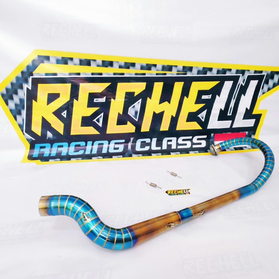 Jual LEHER atau HEADER knalpot VIXION NEW - VIXION OLD - SATRIA FU BlueMoon Untuk Motor