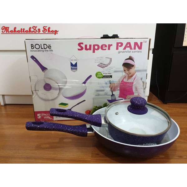 SUPER PAN GRANITE BOLDE - PURPLE - SUPERPAN - PANCI SET- ASLI - PANCI - PANCI BOLDE - BOLDE