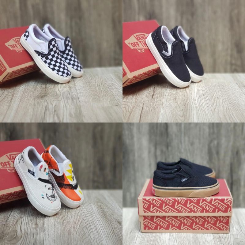 sepatu vans anak / sepatu Vans slop anak / Vans kids / sepatu anak Vans slip on unisex