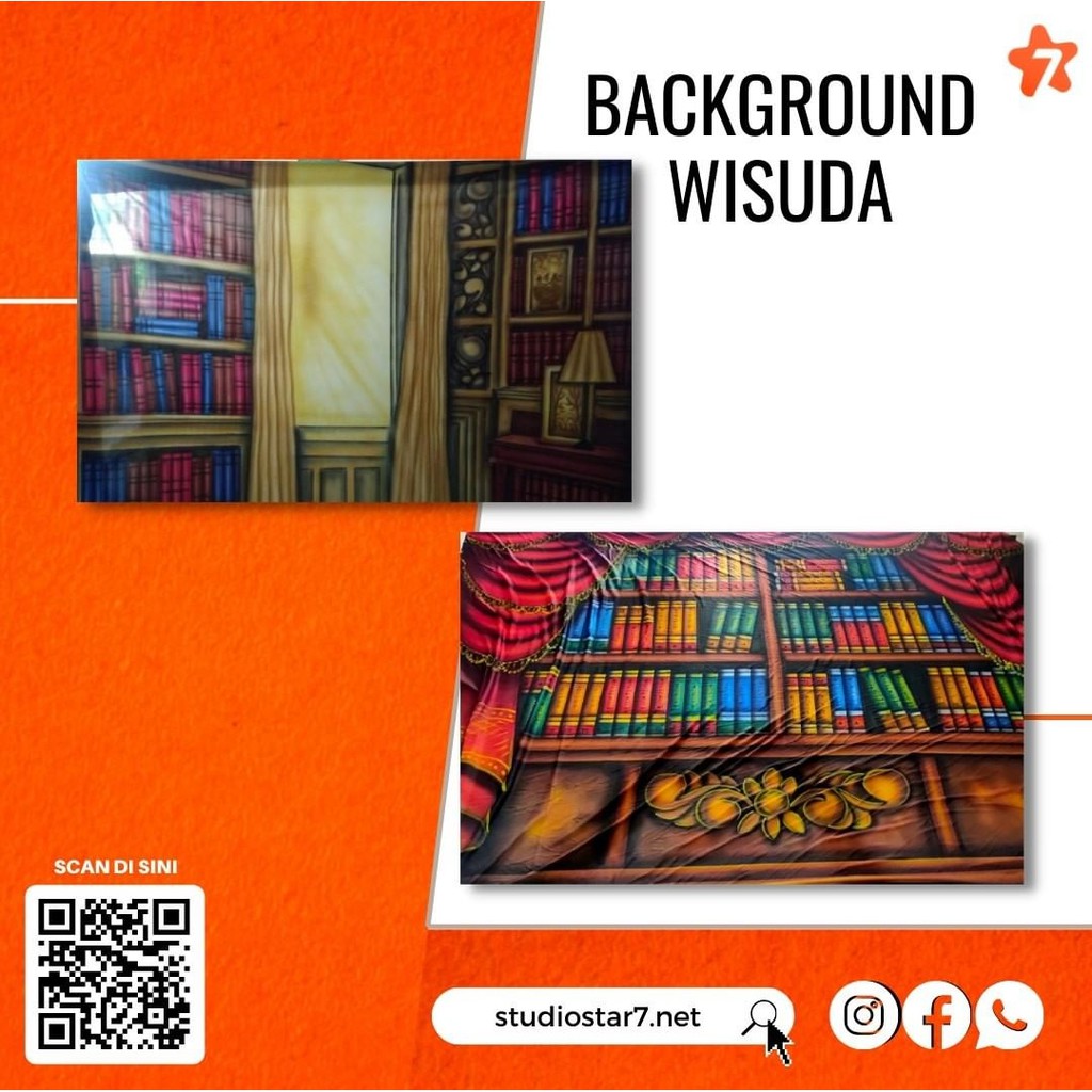 Background Studio Theme Wisuda