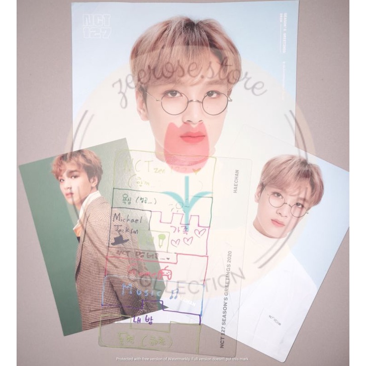 [SHARING] NCT 127 SEASON GREETING 2021 2020 - HAECHAN JUNGWOO
