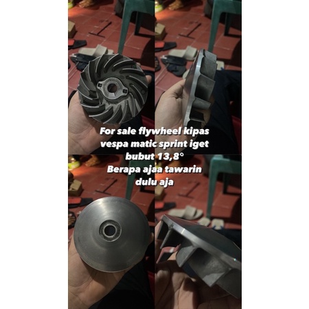 flywheel kips vespa sprint