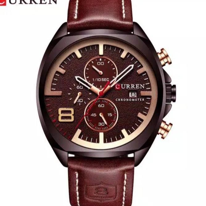 Jam Tangan Pria Curren 8324 Chrono Aktif