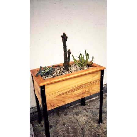 Papan Kayu Jati Jawa Asli Model FJL Bukan Jati Belanda 60x14cm