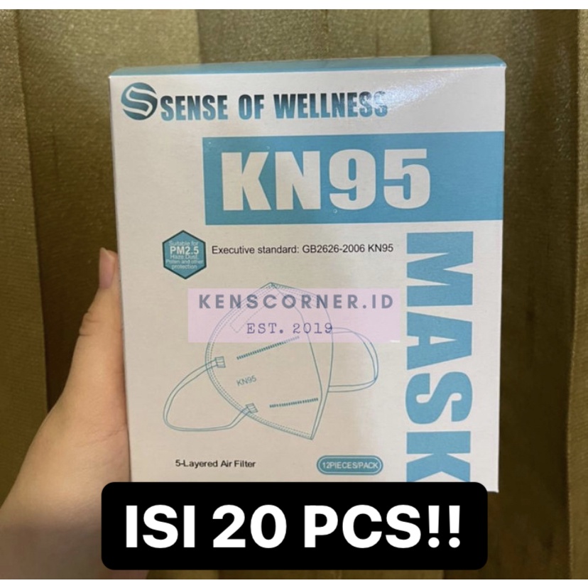 MASKER KN 95 BPOM ISI 20 / MASKER 5 PLY / MASKER NON MEDIS / MASKER KN 95 MURAH