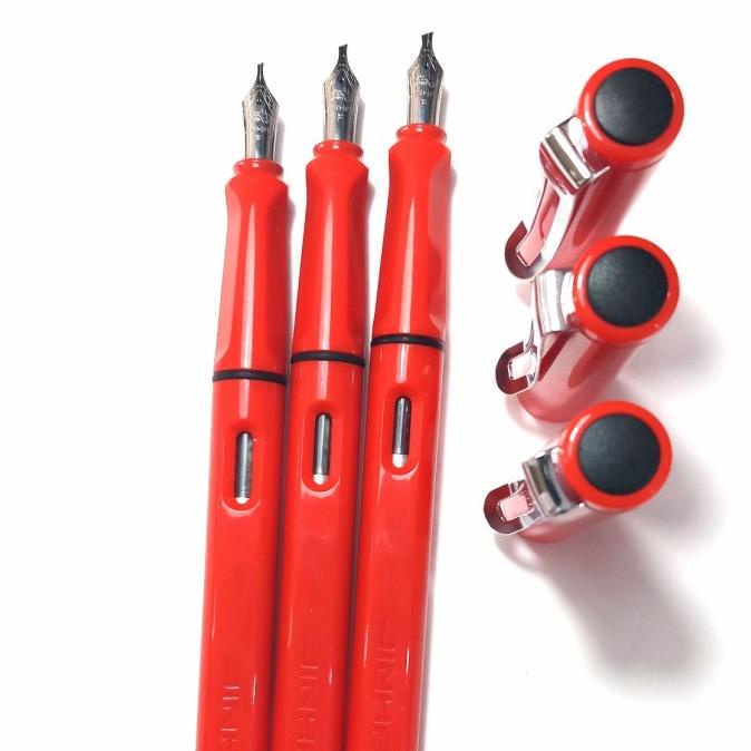 

(BISA COD) 3 pen jinhao fountain pen pulpen kaligrafi pena ijazah bukan ballpoint TERBATAS Kode 516