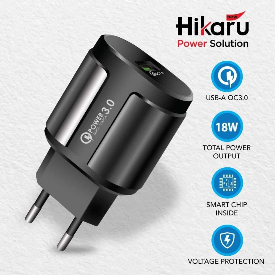 Hikaru Charger type C Smart Ampere 3.0 fast charger