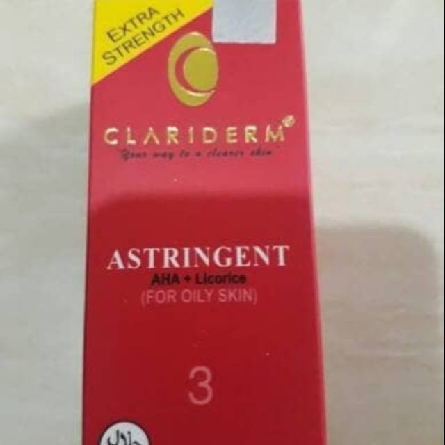 Alkohol Clariderm Original 100%/Clariderm Astringent 3/Clariderm