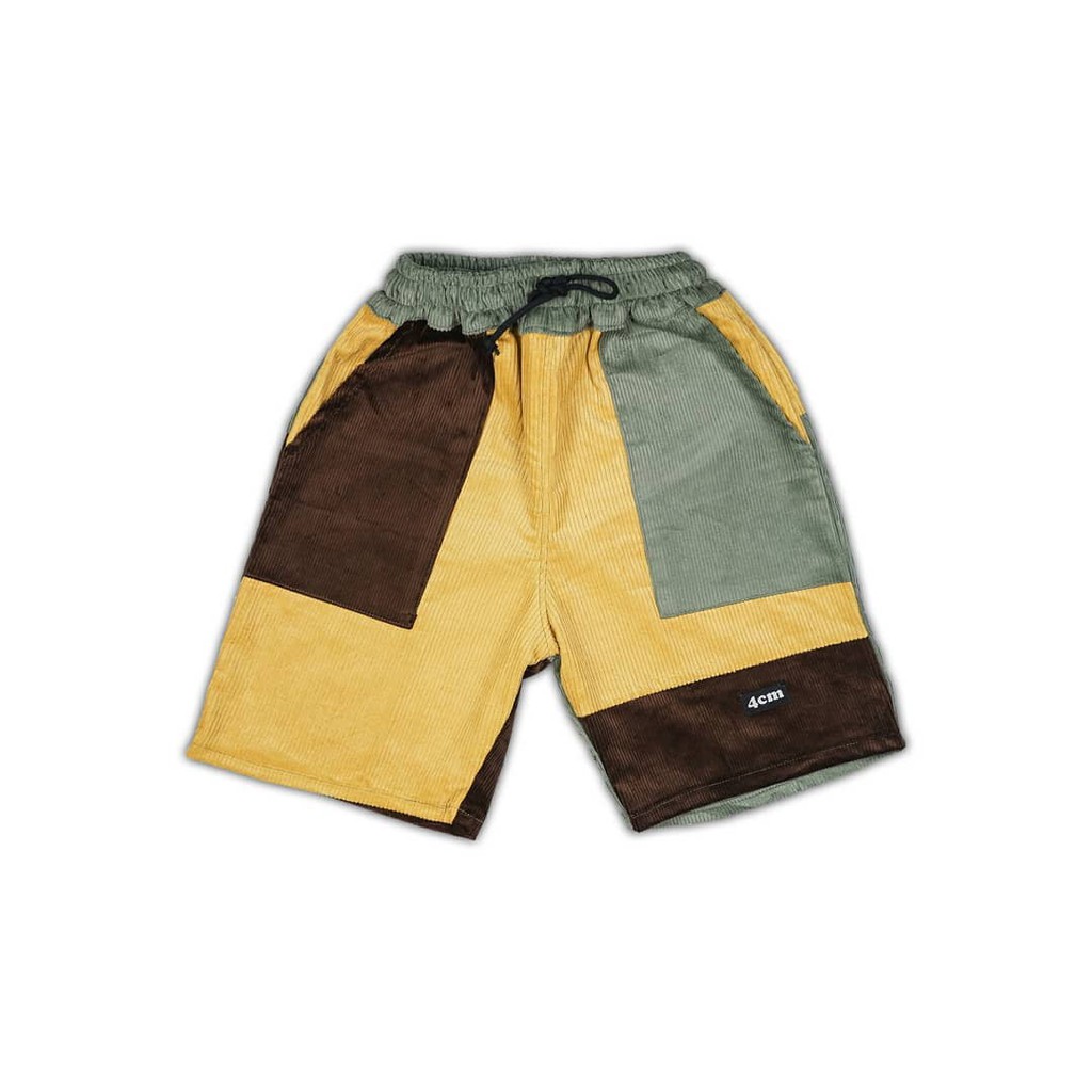 Corduray short pants rainbow- celana pendek- celana corduray pendek- celana corduroy- 4cm- 4cmstore