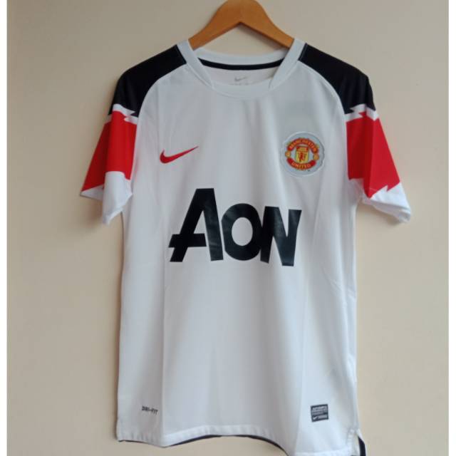 JERSEY RETRO MANCHESTER UNITED AWAY 2010-2011 AAA THAILAND