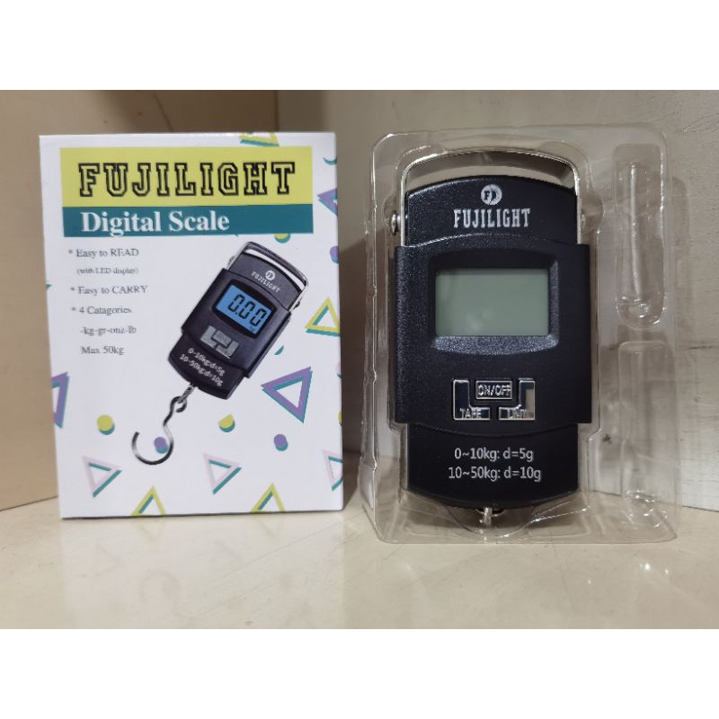 Timbangan Digital Elektrik, Timbangan Koper Merek Fujilight 0-50Kg