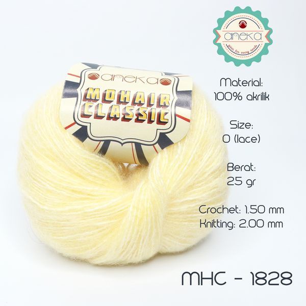 Benang Rajut Katun Mohair Classic / Mohair Classic Yarn - 1828